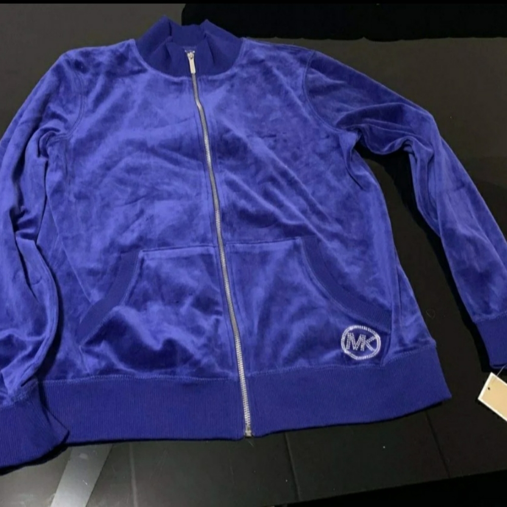 Michael Kors velvet tracksuit jacket
